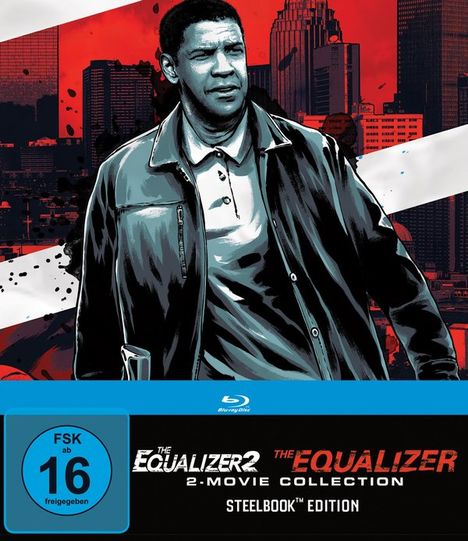 The Equalizer 1 &amp; 2 (Blu-ray im Steelbook), 2 Blu-ray Discs