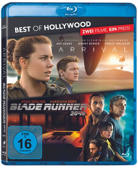 Arrival / Blade Runner 2049 (Blu-ray), 2 Blu-ray Discs