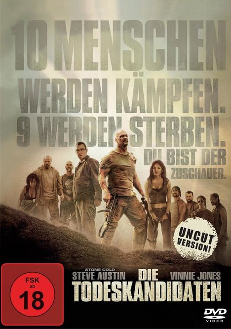 Die Todeskandidaten, DVD