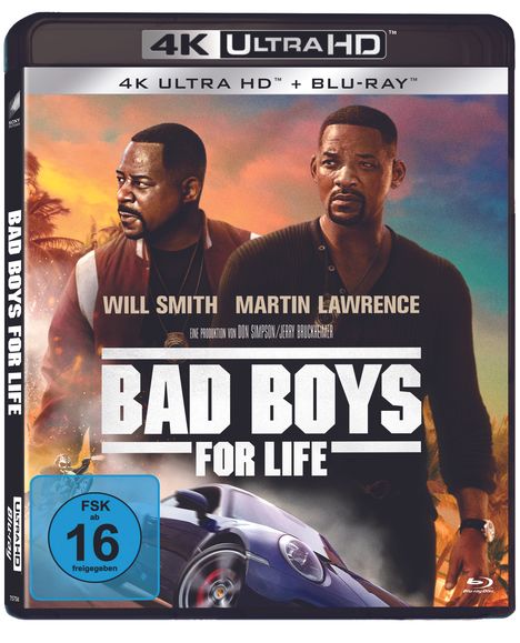 Bad Boys for Life (Ultra HD Blu-ray &amp; Blu-ray), 1 Ultra HD Blu-ray und 1 Blu-ray Disc