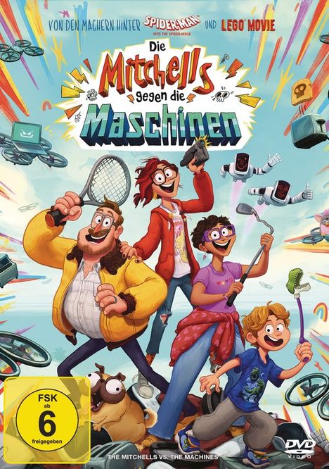 Die Mitchells gegen die Maschinen, DVD