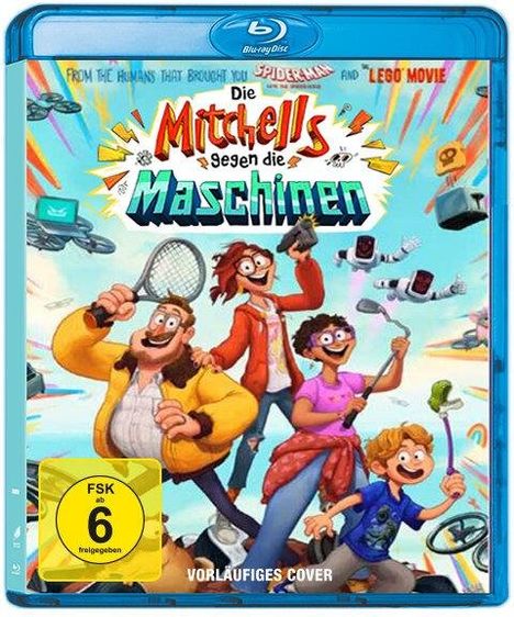 Die Mitchells gegen die Maschinen (Blu-ray), Blu-ray Disc