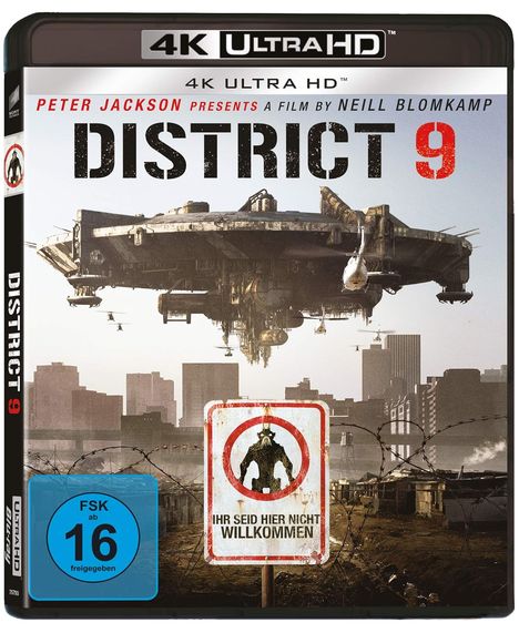 District 9 (Ultra HD Blu-ray &amp; Blu-ray), 1 Ultra HD Blu-ray und 1 Blu-ray Disc