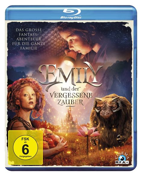 Emily und der vergessene Zauber (Blu-ray), Blu-ray Disc