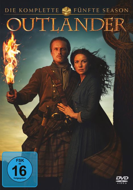 Outlander Staffel 5, 4 DVDs