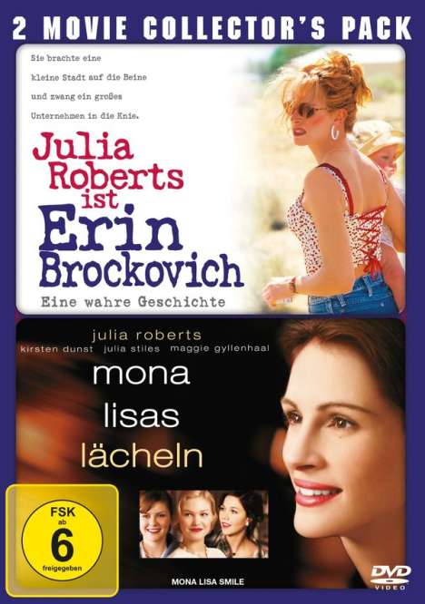 Erin Brokovich / Mona Lisas Lächeln, 2 DVDs