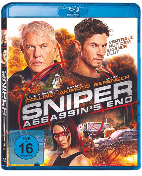 Sniper: Assassin's End (Blu-ray), Blu-ray Disc