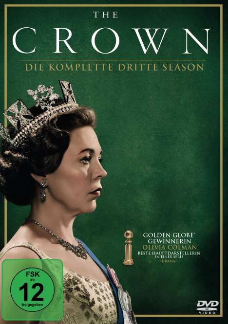The Crown Staffel 3, 4 DVDs