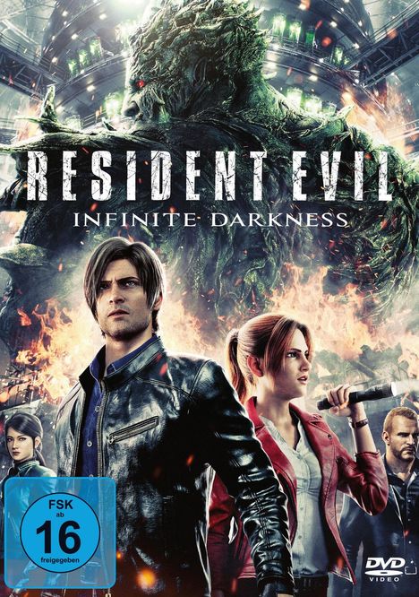 Resident Evil: Infinite Darkness, DVD