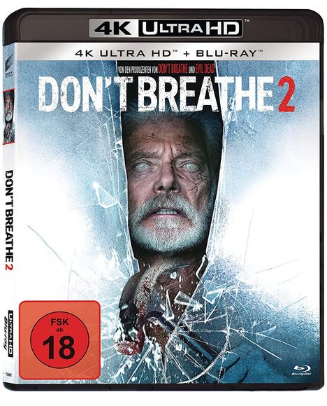 Don't Breathe 2 (Ultra HD Blu-ray &amp; Blu-ray), 1 Ultra HD Blu-ray und 1 Blu-ray Disc