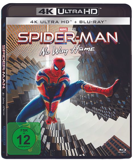 Spider-Man: No Way Home (Ultra HD Blu-ray &amp; Blu-ray), 1 Ultra HD Blu-ray und 1 Blu-ray Disc