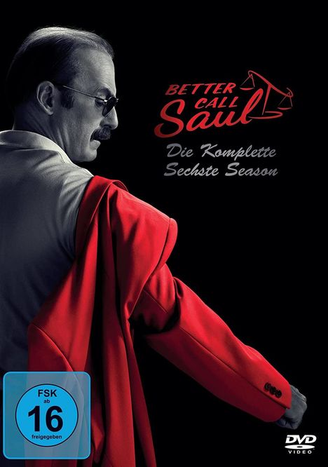 Better Call Saul Staffel 6 (finale Staffel), 3 DVDs
