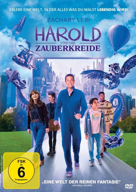 Harold und die Zauberkreide, DVD