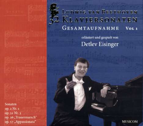 Ludwig van Beethoven (1770-1827): Klaviersonaten Vol.1, 3 CDs