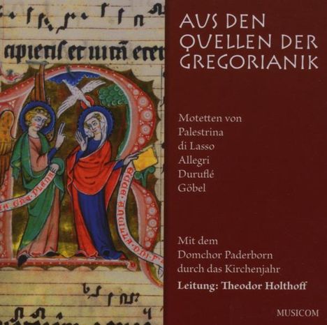 Aus den Quellen der Gregorianik, CD