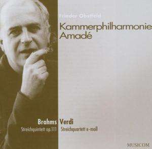Giuseppe Verdi (1813-1901): Streichquartett e-moll für Streichorchester, CD