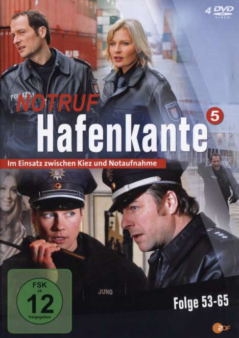Notruf Hafenkante Vol. 5 (Folgen 53-65), 4 DVDs