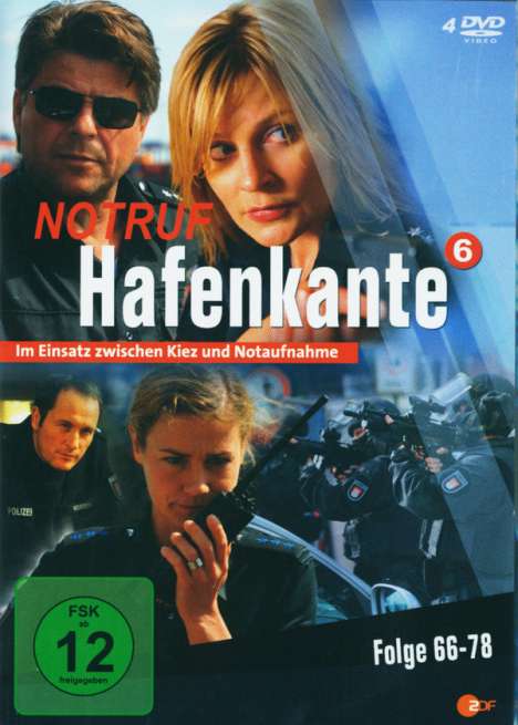 Notruf Hafenkante Vol. 6 (Folgen 66-78), 4 DVDs
