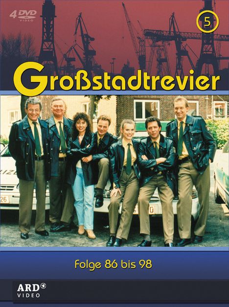 Großstadtrevier Box 5 (Staffel 10), 4 DVDs