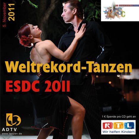 Weltrekord-Tanzen ESDC 2011, CD