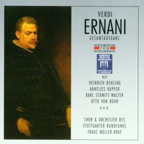 Giuseppe Verdi (1813-1901): Ernani (in dt.Spr.), 2 CDs