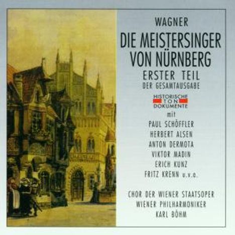 Richard Wagner (1813-1883): Die Meistersinger von Nürnberg (1.Teil), 2 CDs