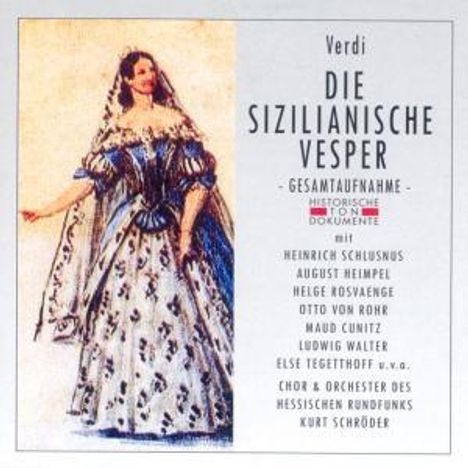 Giuseppe Verdi (1813-1901): I Vespri Siciliani (in dt.Spr.), 2 CDs