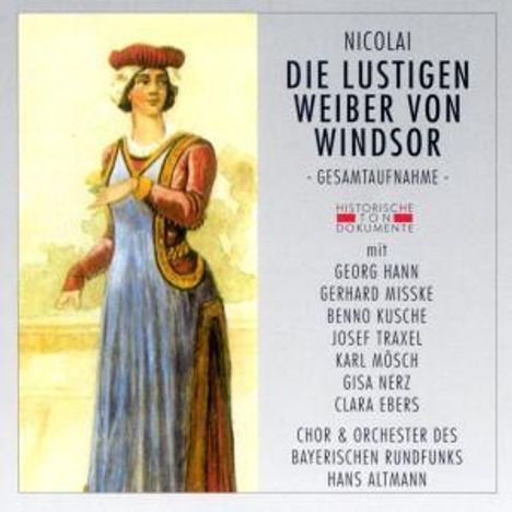 Otto Nicolai (1810-1849): Die Lustigen Weiber von Windsor, 2 CDs