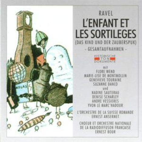 Maurice Ravel (1875-1937): L'enfant et les sortileges, 2 CDs