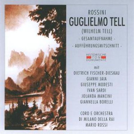 Gioacchino Rossini (1792-1868): Wilhelm Tell, 2 CDs