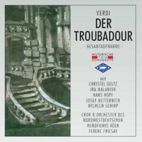 Giuseppe Verdi (1813-1901): Il Trovatore (in dt.Spr.), 2 CDs
