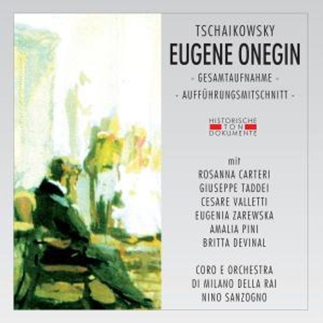 Peter Iljitsch Tschaikowsky (1840-1893): Eugen Onegin (in ital.Spr.), 2 CDs