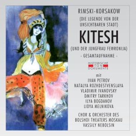 Nikolai Rimsky-Korssakoff (1844-1908): Die Legende der unsichtbaren Stadt Kitesh, 2 CDs