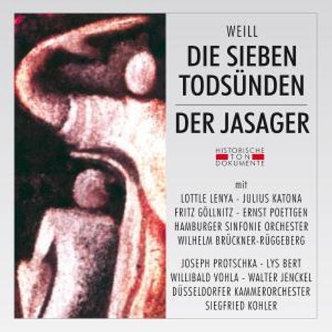 Kurt Weill (1900-1950): Der Jasager (Kinderoper), 2 CDs