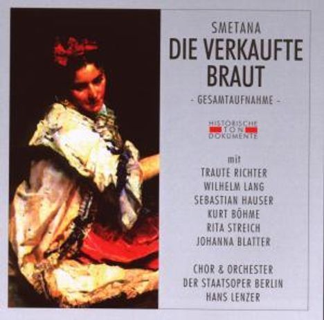 Bedrich Smetana (1824-1884): Die verkaufte Braut (in dt.Spr.), 2 CDs