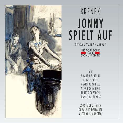 Ernst Krenek (1900-1991): Jonny spielt auf (in italienischer Sprache), 2 CDs
