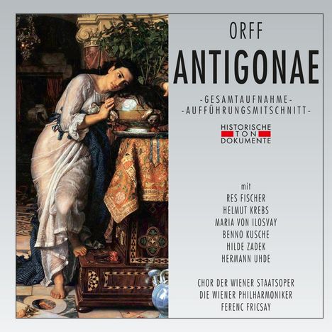 Carl Orff (1895-1982): Antigonae, 2 CDs