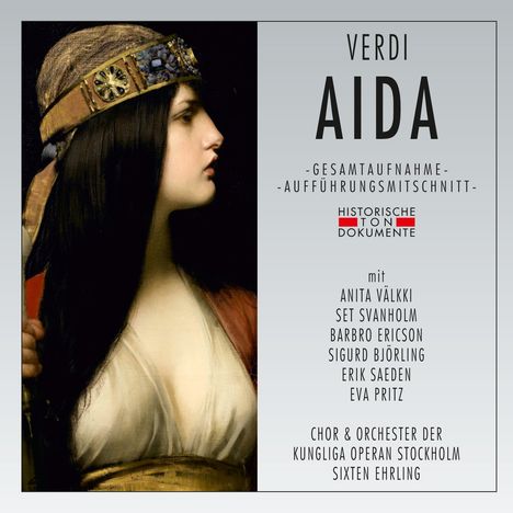 Giuseppe Verdi (1813-1901): Aida (in schwedischer &amp; finnischer Sprache), 2 CDs
