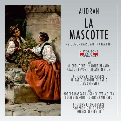 Edmond Audran (1842-1901): La Mascotte, 2 CDs