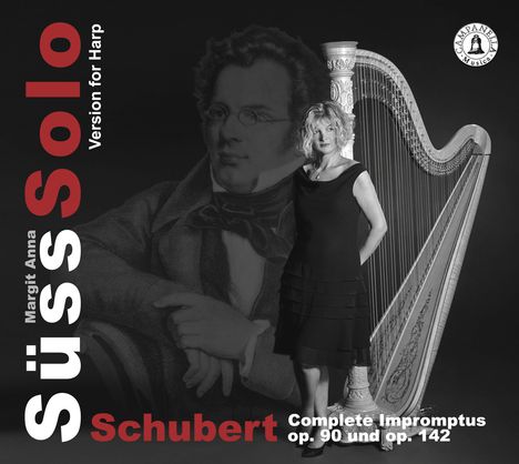 Franz Schubert (1797-1828): Impromptus D.899 &amp; 935 (Fassung für Harfe), CD