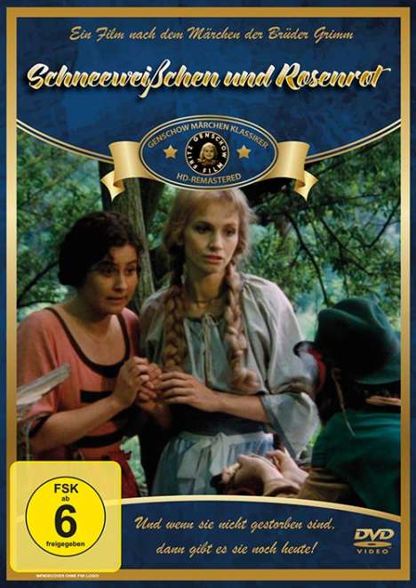 Schneeweißchen und Rosenrot (1984), DVD