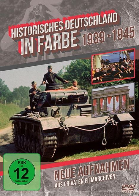 Historisches Deutschland in Farbe 1939-1945, DVD