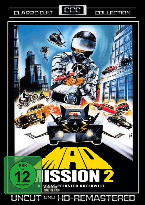 Mad Mission 2, DVD