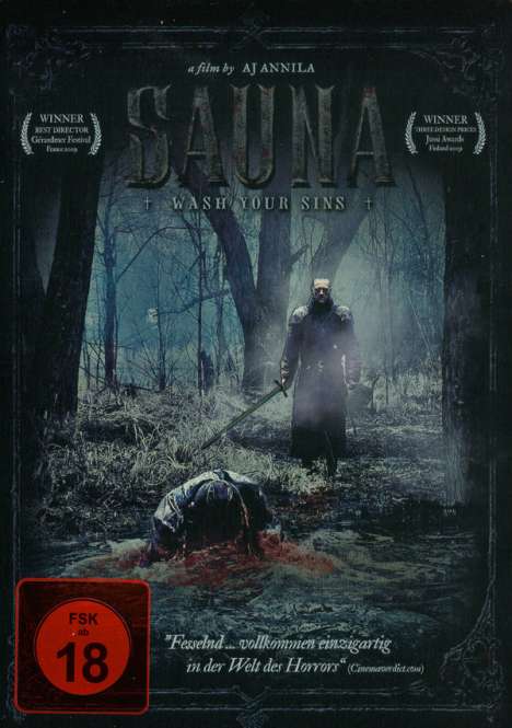Sauna - Wash your Sins (Steelbook), DVD