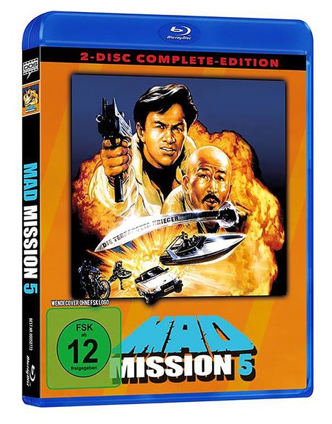 Mad Mission 5 (Blu-ray &amp; DVD), 1 Blu-ray Disc und 1 DVD