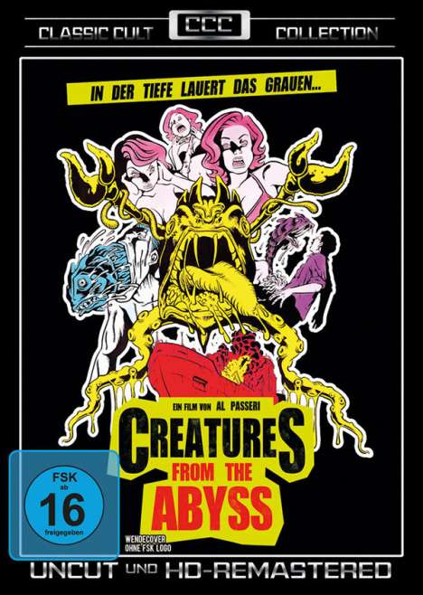 Creatures from the Abyss, DVD