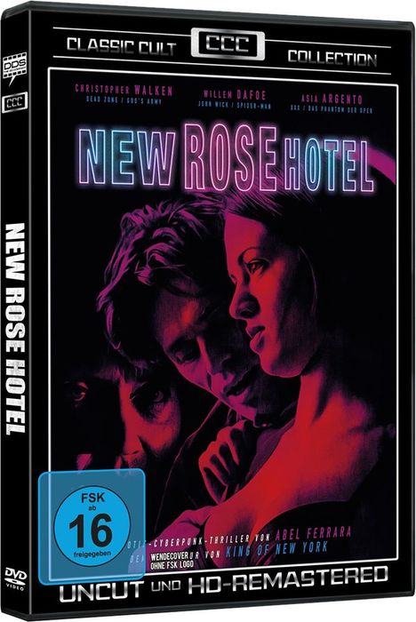 New Rose Hotel, DVD