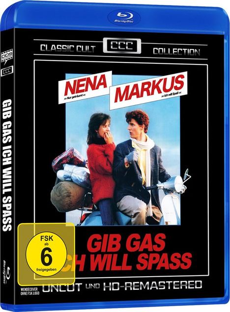 Gib Gas, ich will Spaß (Blu-ray), Blu-ray Disc