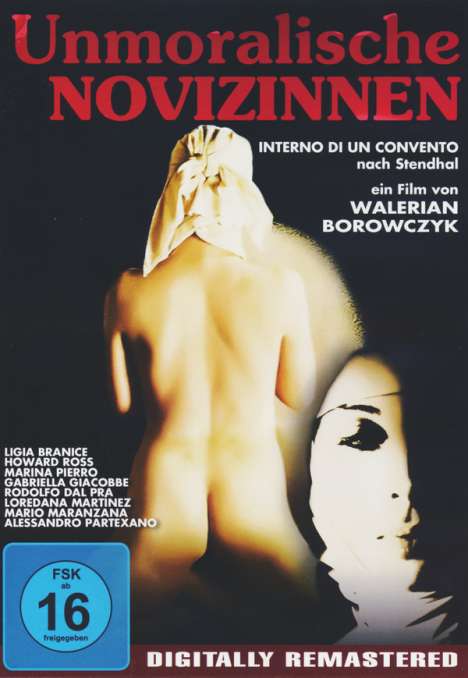 Unmoralische Novizinnen, DVD