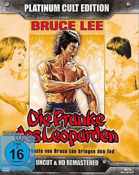 Die Pranke des Leoparden (Blu-ray & DVD), 1 Blu-ray Disc und 2 DVDs
